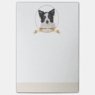 Post-it® Notes de post-it de border collie