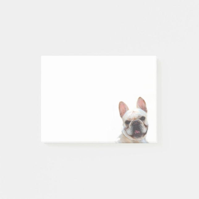 Post-it® Notes de post-it de bouledogue français (Devant)