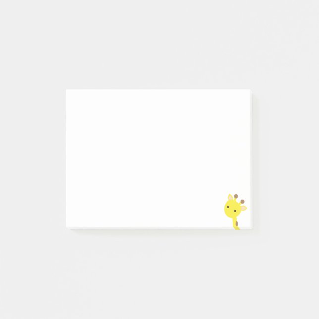Post-it® Notes de post-it de girafe (Devant)
