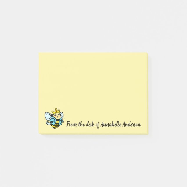 Post-it® Notes de post-it de la reine mignonne (Devant)