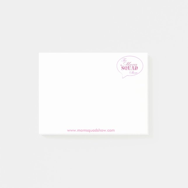 Post-it® Notes de post-it de peloton de maman (Devant)