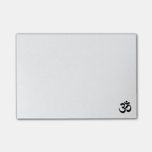 Post-it® Notes de post-it de symbole de l'OM