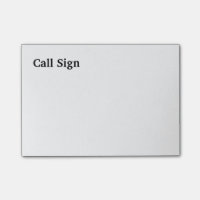 Notes de post-it d'indicatif d'appel de