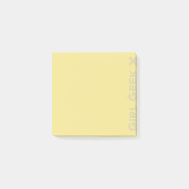 Post-it® Notes de post-it jaunes (Devant)