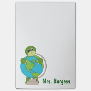 Post-it® Notes de post-it mignonnes de professeur de bande