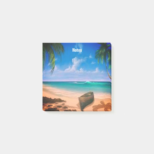 Post-it® Notes de post-it Paradise (Devant)