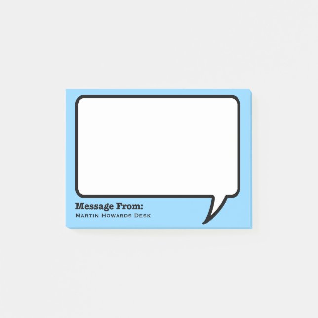 Post-it® Notes de post-it personnalisées (Devant)