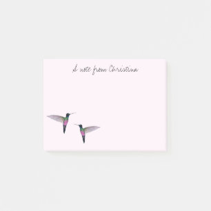 Post-it® Notes de post-it personnalisées pour les colibris