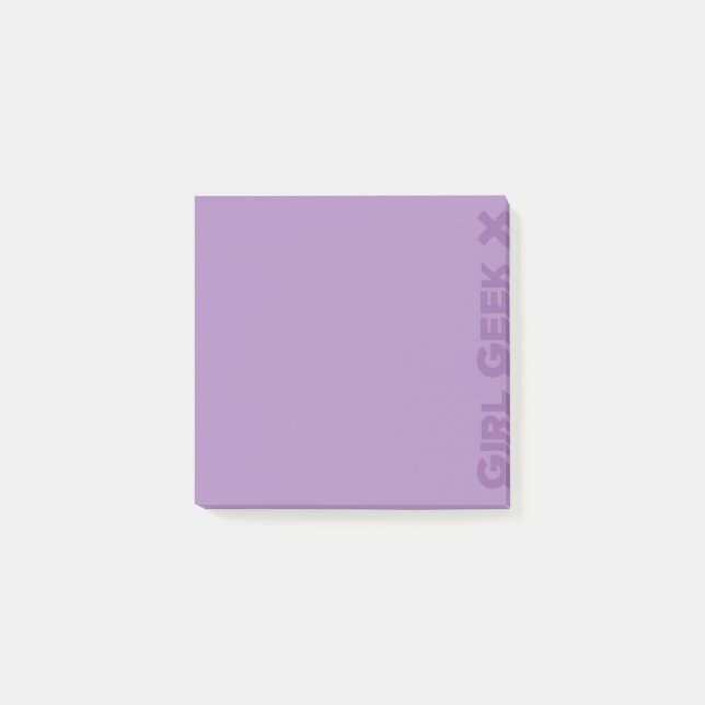 Post-it® Notes de post-it pourpres (Devant)