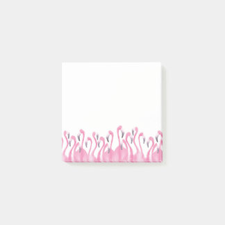 Post-it® Notes de post-it roses de Flamant rose