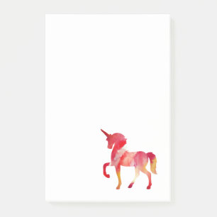 Post-it® Notes de post-it Unicorne rose