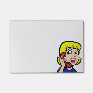 Post-it® Notes de présentation horizontale sur microfilm de