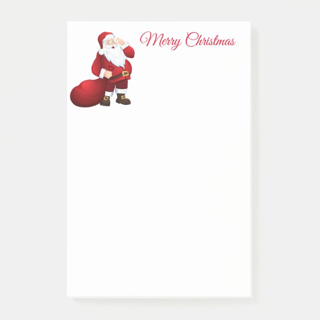 Post-it® Notes de publication père Noël (Devant)