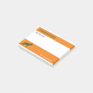 Post-it® Notes de rendez-vous de chien de berger