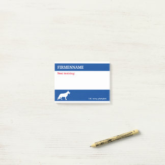 Post-it® Notes de rendez-vous pour chien de berger