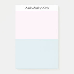 Post-it® Notes de réunion