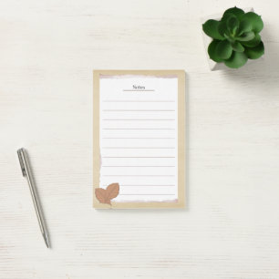 Post-it® Notes de scrapbook en papier vieilli vintage