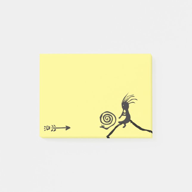 Post-it® Notes de Southwestern Kokopelli (Devant)