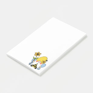 Post-it® Notes de Sunflower Bumblebee Gnome
