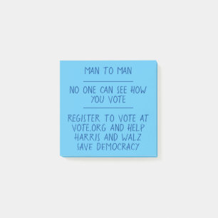 Post-it® Notes de vote pour l'homme