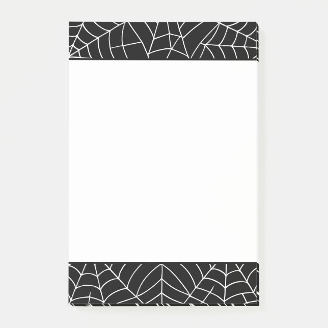 Post-it® Notes des billets de Halloween Webs (Devant)