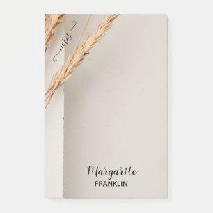 Post-it® Notes des Plantes de la nature du bureau personnel