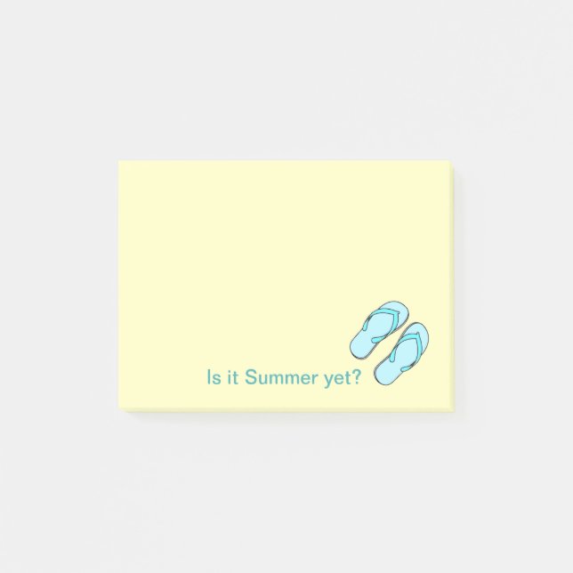 Post-it® Notes d'été pourtant de Courrier-it® de bascules (Devant)