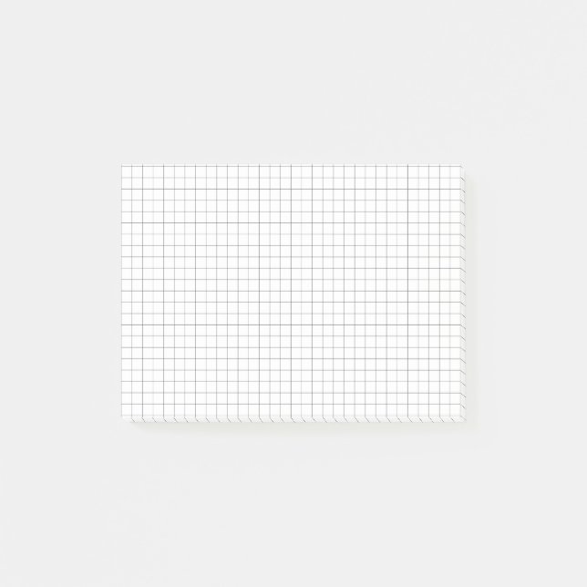 Post-it® Notes d'étirement du papier quadrillé (Devant)
