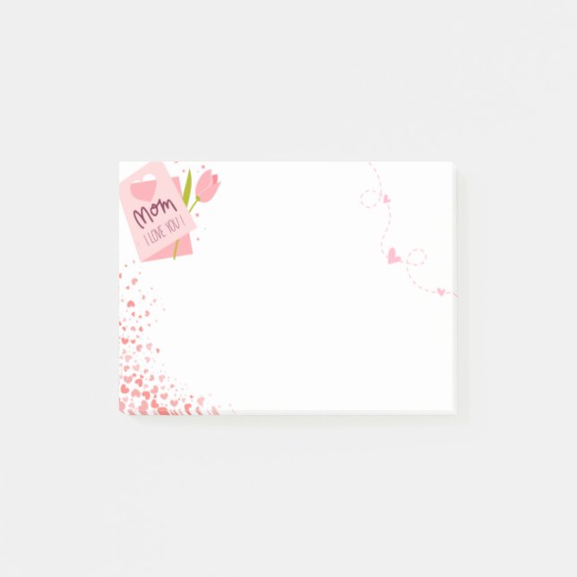 Post-it® notes d'idée cadeau de maman imprimable (Devant)