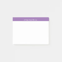 Notes d'information pourpres faites sur commande