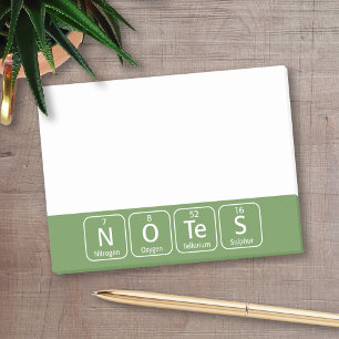 Post-it® Notes d'orthographe des éléments de tableau pér