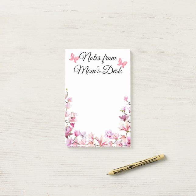 Post-it® Notes du bureau de maman (Sur un bureau)