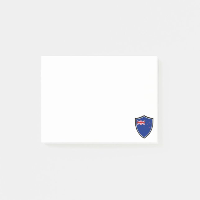 Post-it® Notes du drapeau néo-zélandais (Devant)