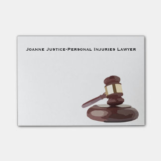 Post-it® Notes du juge Gavel Post-It