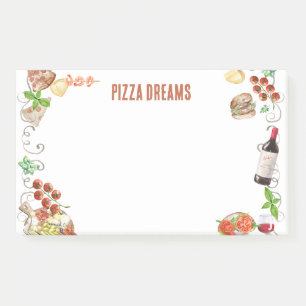 Post-it® Notes d'un rêve de pizza