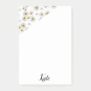 Post-it Notes Fleur Blanche Daisy