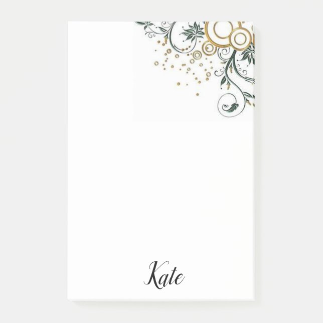 Post-it Notes Floral (Devant)