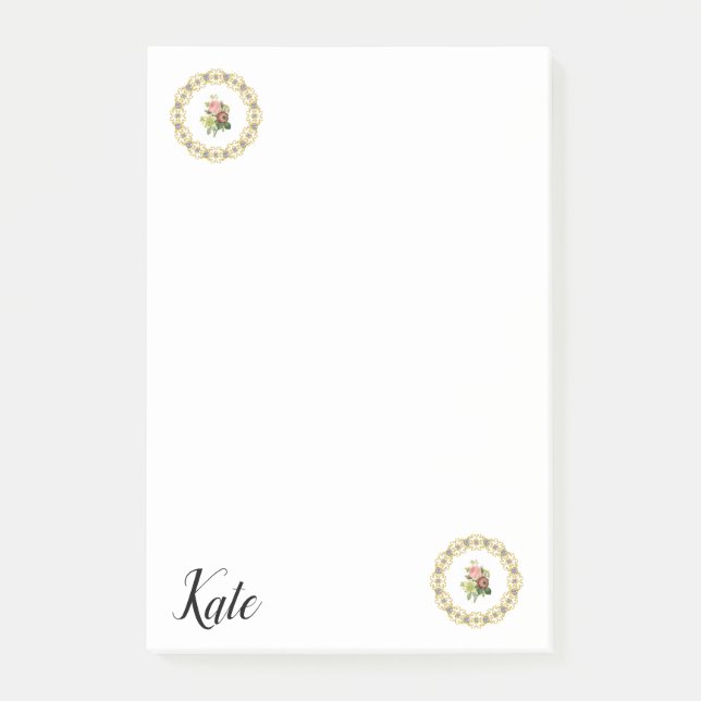 Post-it Notes Floral (Devant)