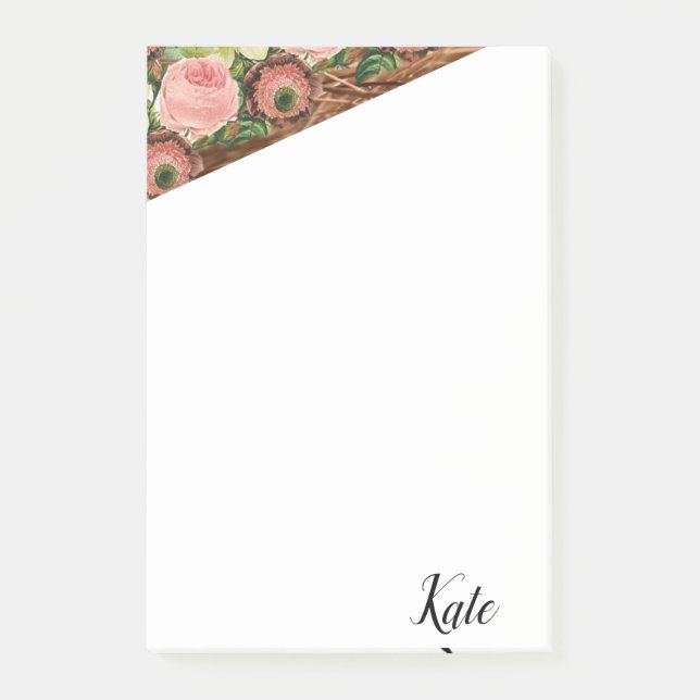 Post-it Notes Floral (Devant)