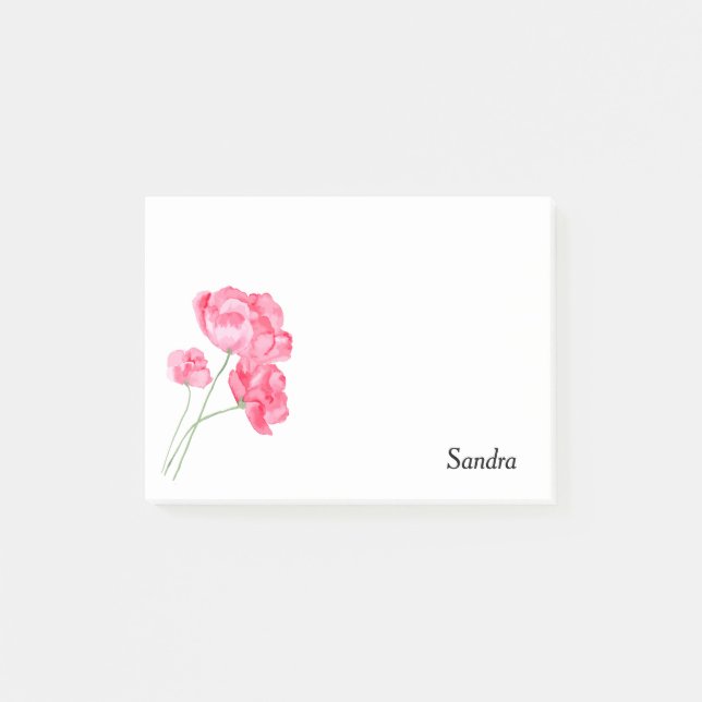 Post-it® Notes Floral Post (Devant)