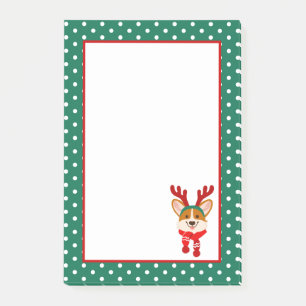 Post-It Notes Joyeux Noël Corgi Chien