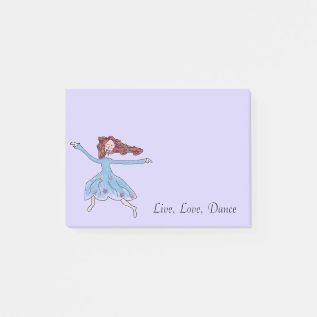 Post-it® Notes libres de Courrier-it® de mouche (Devant)