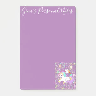 Post-it Notes Licorne Violet