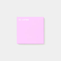 Notes Lil - Pink