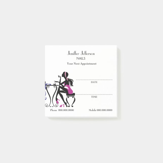 Post-it® Notes mignonnes de Courrier-it® de rendez-vous (Devant)