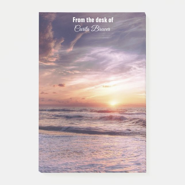 Post-it® Notes Monographiques Monographiques "Sunrise" (Devant)