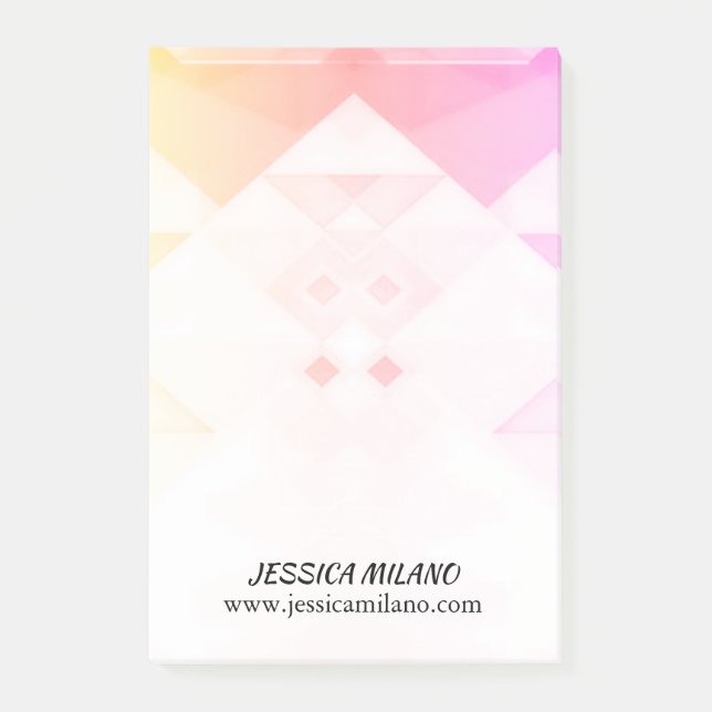 Post-it® Notes multicolores personnalisées (Devant)