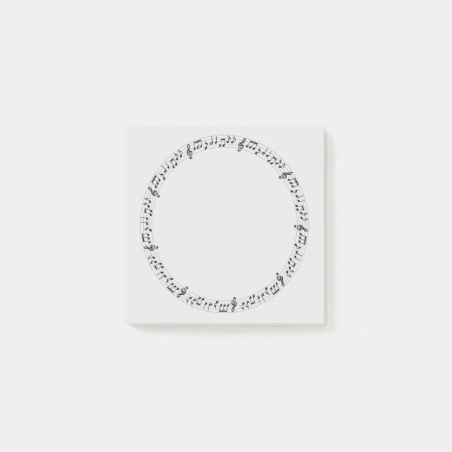 Post-it® Notes musicales (Devant)