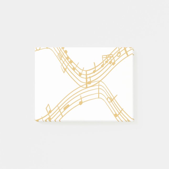 Post-it® Notes musicales (Devant)
