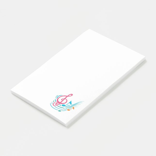 Post-it® Notes musicales (Incliné)